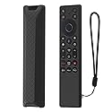 LEFXMOPHY Case Cover for TCL RC923A FMB1 / RC813A FMB1 2025 QM6K QM7K TV Remote Control Protector Sleeve - Black