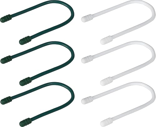 Philips 6 Piece Flex Ties 7 Inch Zip Ties Cable Management Multi-Purpose Cord Organizer Reusable Cable Ties for Extension Cords Power Strips Outdoor