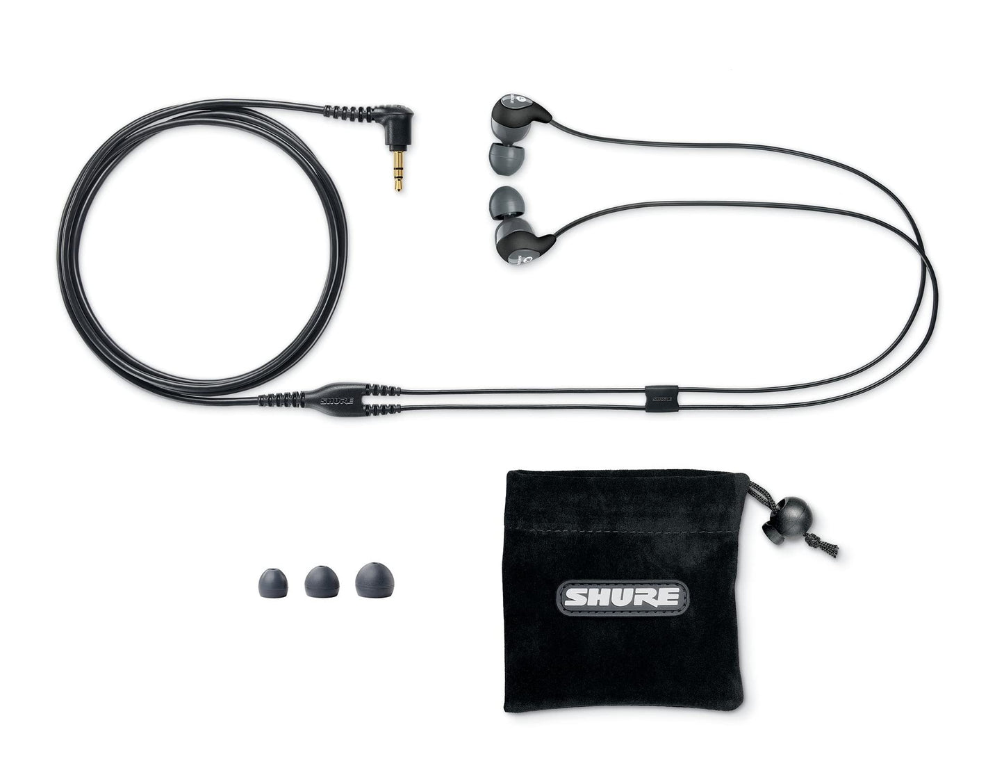 Shure SE112 PRO Wired Earbuds - Professional Sound Isolating Earphones with Single Dynamic MicroDriver, Secure In-Ear Fit, Fixed Cable, Durable…