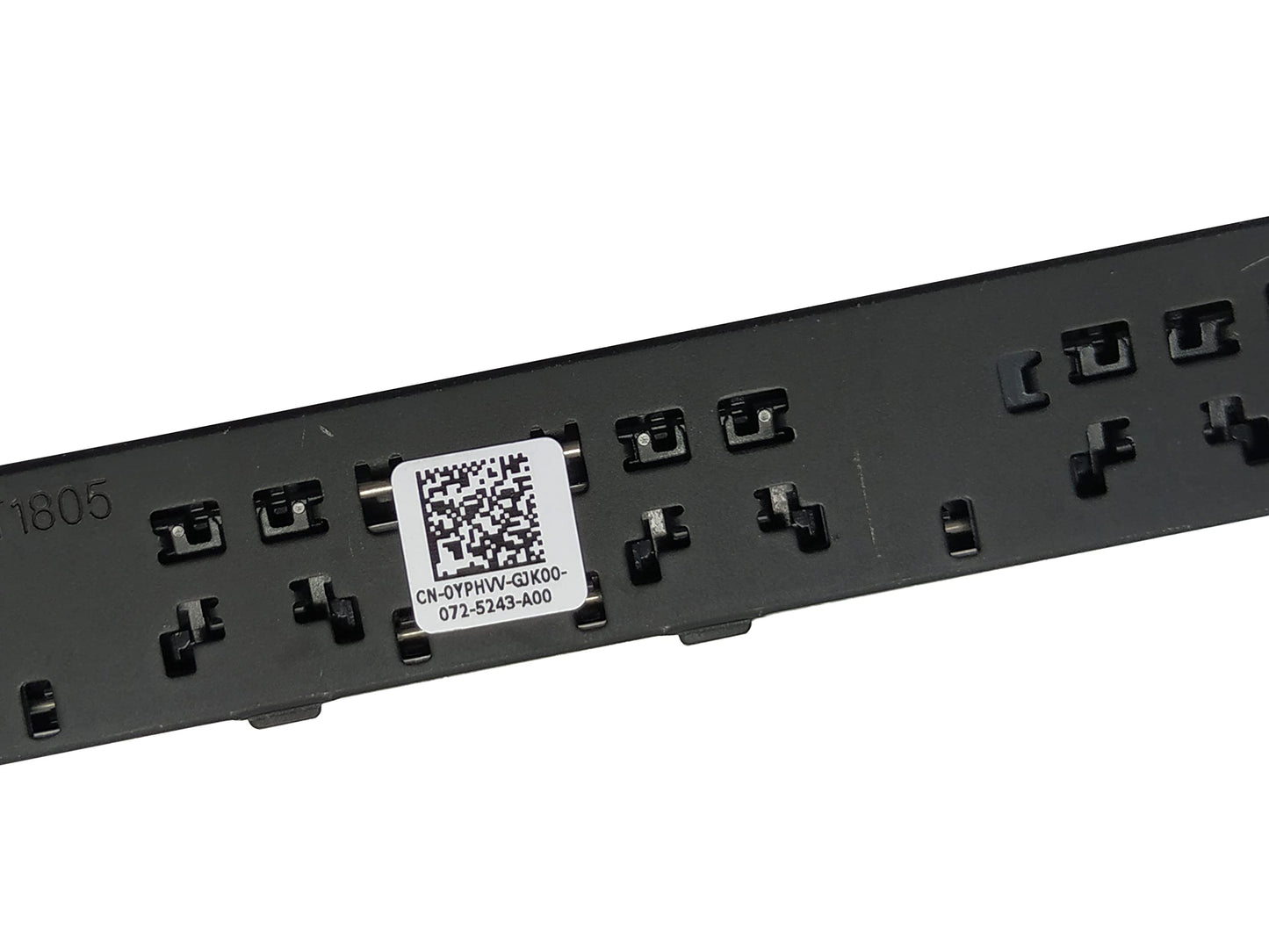 Laptop Touchpad Trackpad Button Board for Dell Latitude 5400 5401 5409 5500 E5400 E5401 E5402 Left & Right Click 0YPHVV 0TY8H6 (Black)