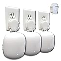 The Nest WiFi Pro Genie Wall Mount Outlet Holder Stand (3-Pack) | Lowest Profile | Open Access | No Messy Screws or Tape | Reinforced Support |