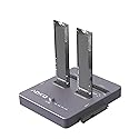 AOKO M.2 NVMe SSD Cloner, Dual-Bay 4-in-1 Hard Drive Docking Station,Hard Drive Reader/Cloner for M.2 PCIE NVME+mSATA & SATA 2.5"/3.5" HDD,Offline