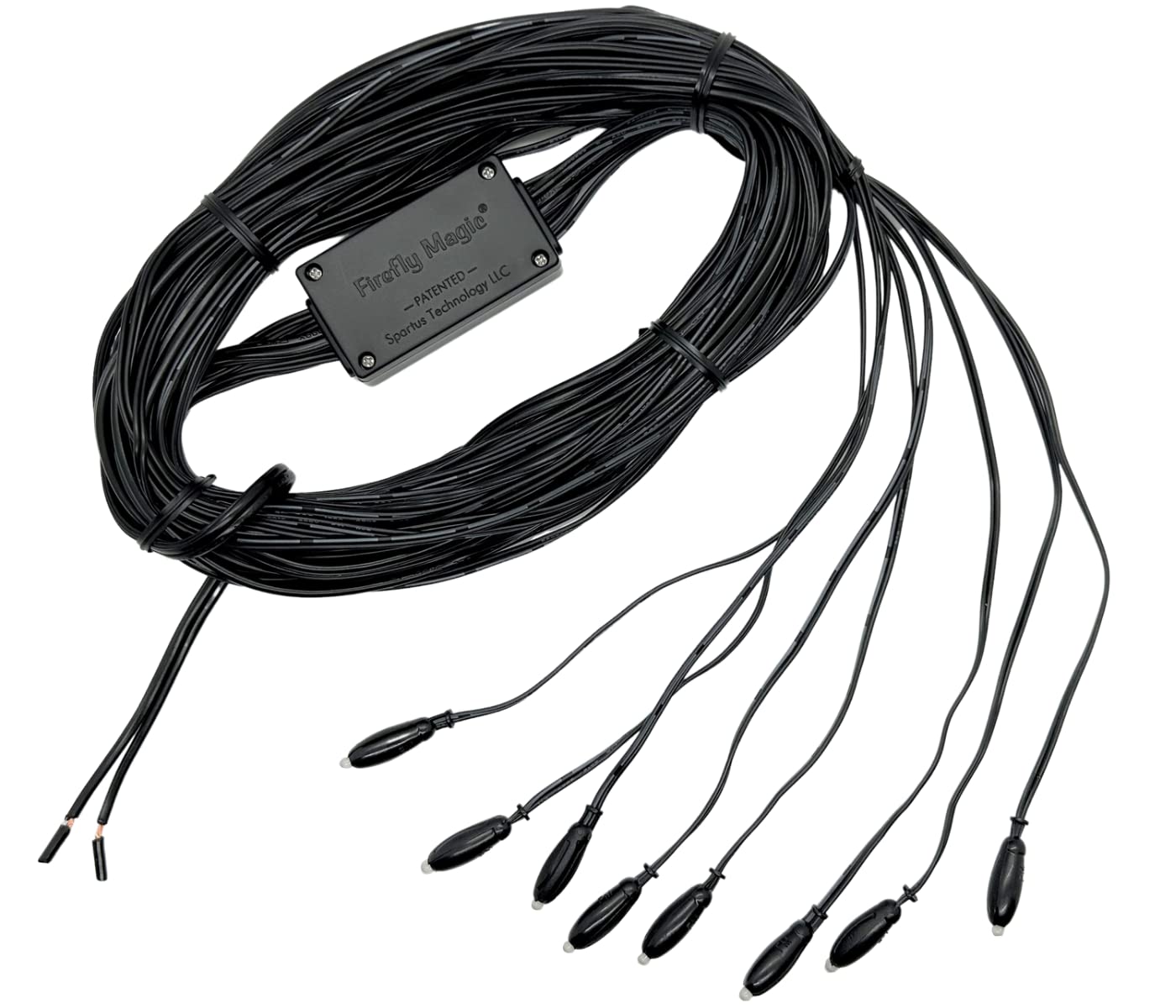 Firefly Magic Firefly Lights. Low Voltage LED Fairy Lights. 12V AC or DC LED Fireflies. Patented to Mimic Natural Lightning Bugs. Create Magic All