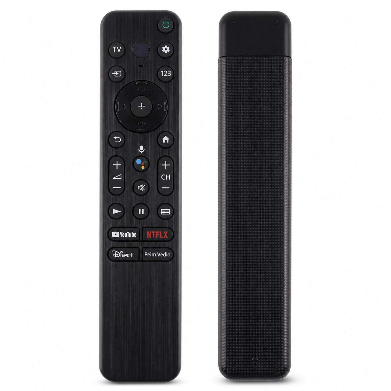 HSHONG Voice Remote for Sony Smart TVs, Replacement Control with 4 Quick Link Buttons, Compatible with All 2018-2025 Sony Bravia Google 4K UHD LED LCD