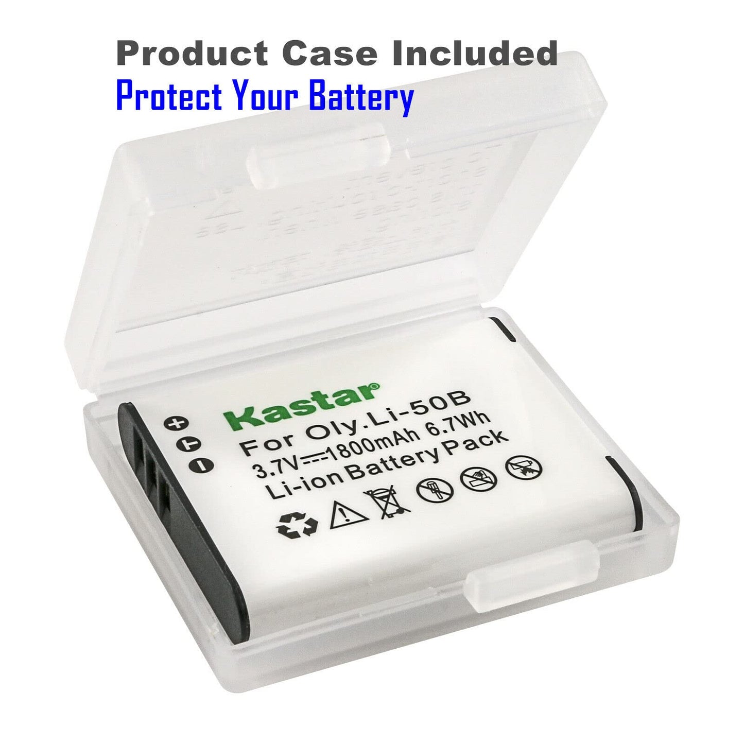 Kastar 3-Pack LB-050 LB-052 Battery and LCD AC Charger Compatible with Kodak PixPro FZ151, PixPro FZ152, Pixpro FZ201, Pixpro SL10 Smart Lens, Pixpro