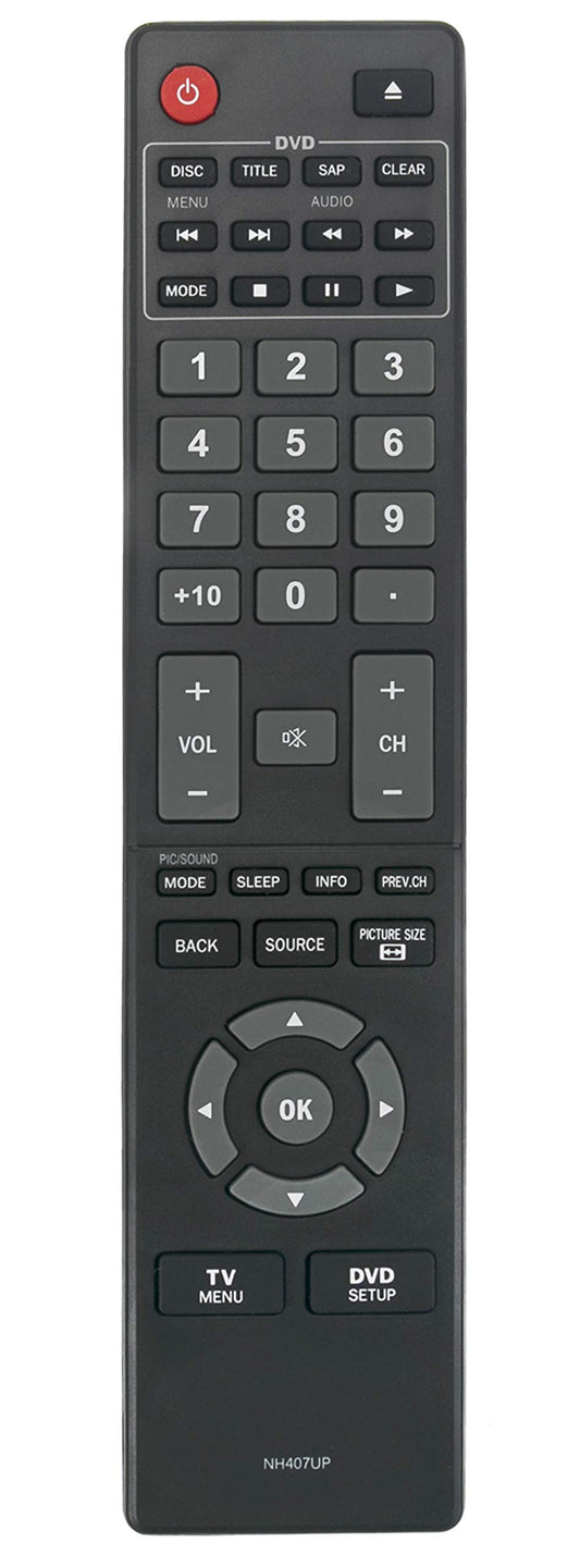 NH407UP Replacement LED LCD HDTV/DVD Combo Remote Control Compatible with MAGNAVOX 32MD304V 28MD403V 28MD304V/F7 28MD403V/F7 29MD403V/F7 32MD304V/F7