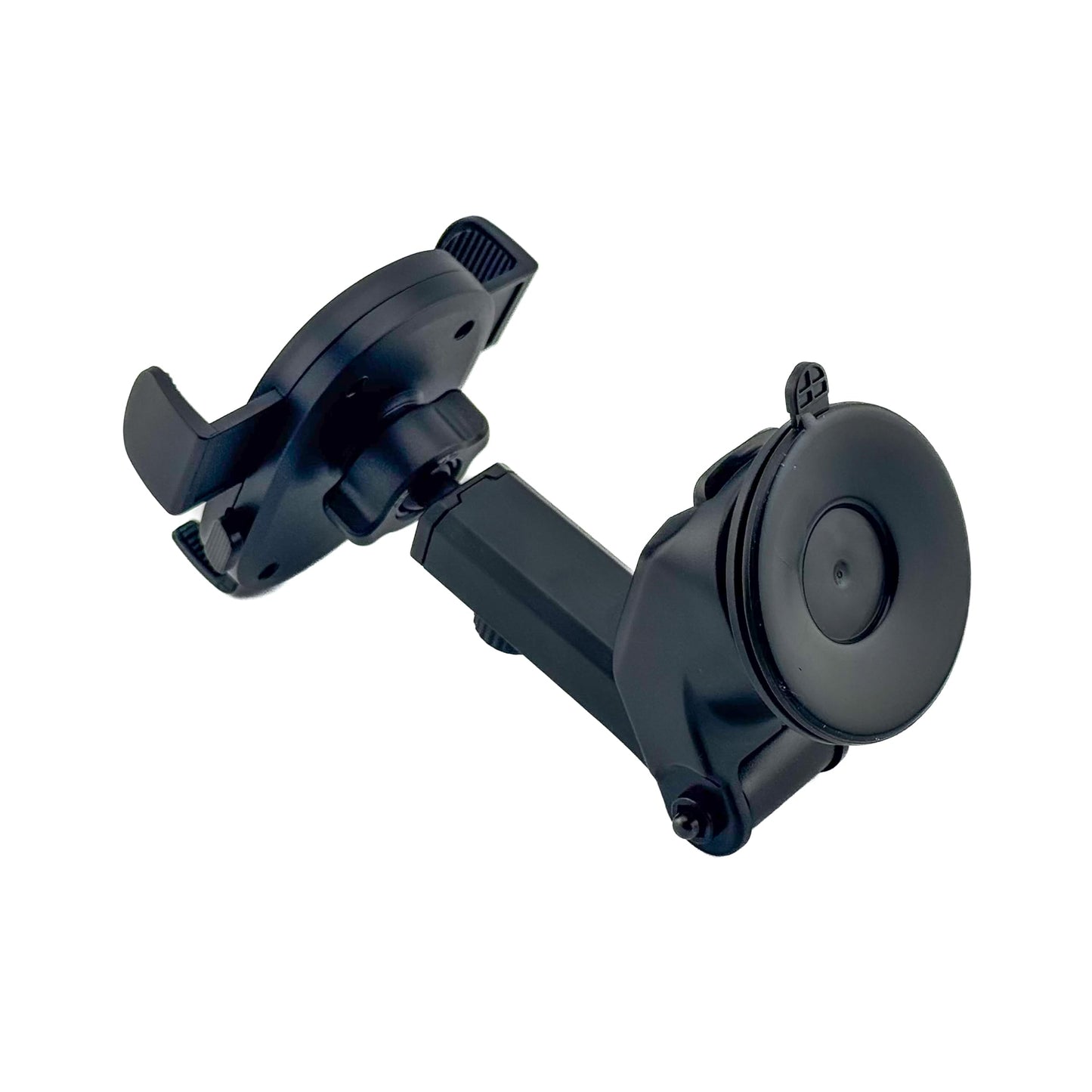 GATYZGEAR Car Dashboard Phone Mount with Suction Cup, Telescoping Adjustable Arm, 360 Degree Rotation, One-Handed Operation, Universal Fit iPhone