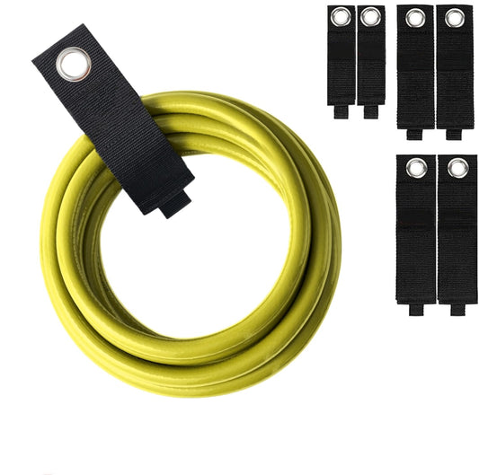 Heavy-Duty Storage Straps (Assorted 6 Pack) Extension Cord Cable Wire Ties Hose Organizer ?Wrap Garage Tools Holder,Home Organization Hooks.