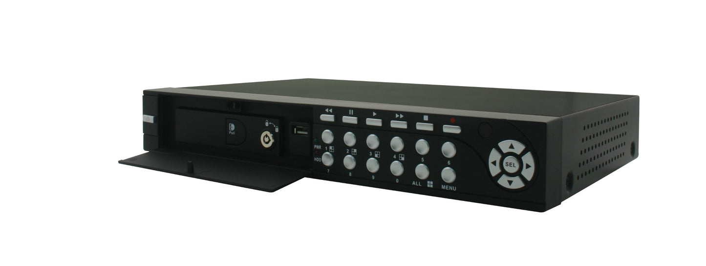 DVR4-SecuraNet Maxi Day/Night Kit - 4 Channel Digital Video Recorder with Networking & 4 Maxi Day/Night Cams
