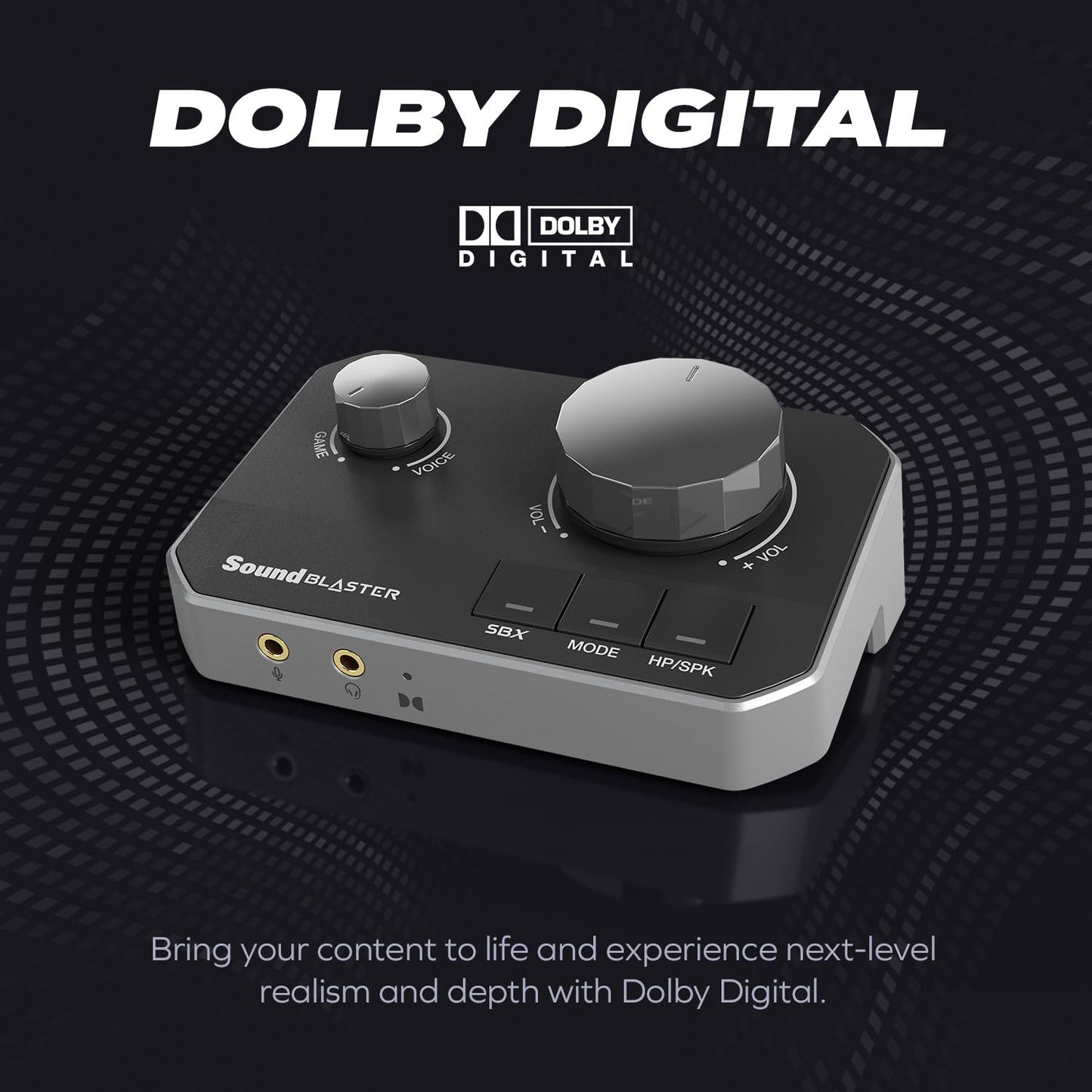 Sound Blaster G8 - Hi-Res Gaming USB DAC with Dual USB Audio Mixing and Fully Customizable Acoustic Engine and 10-Band Equalizer