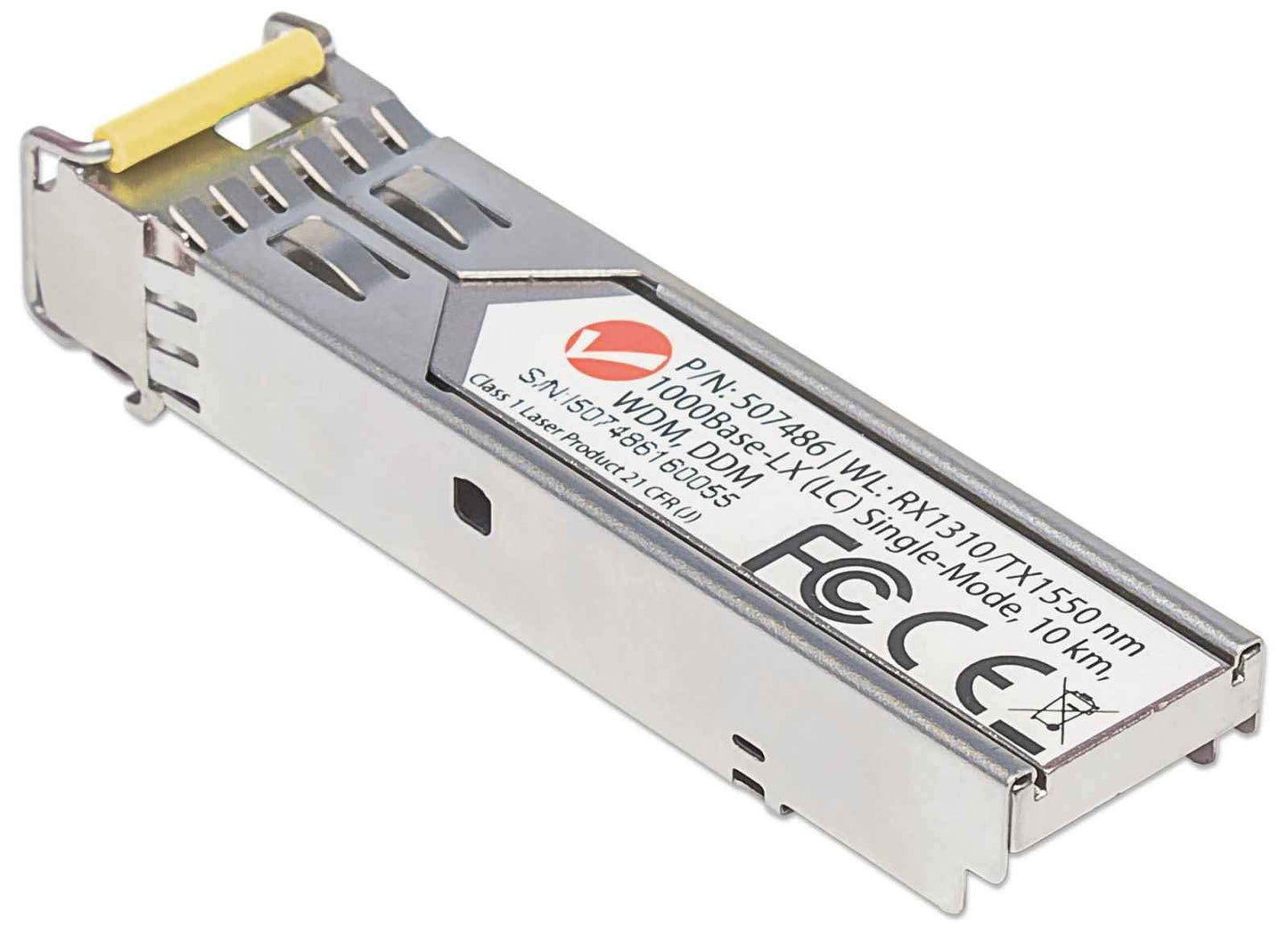 Intellinet Gigabit WDM SFP Transceiver, 1310/1550 nm, LC, DDM, 10 km