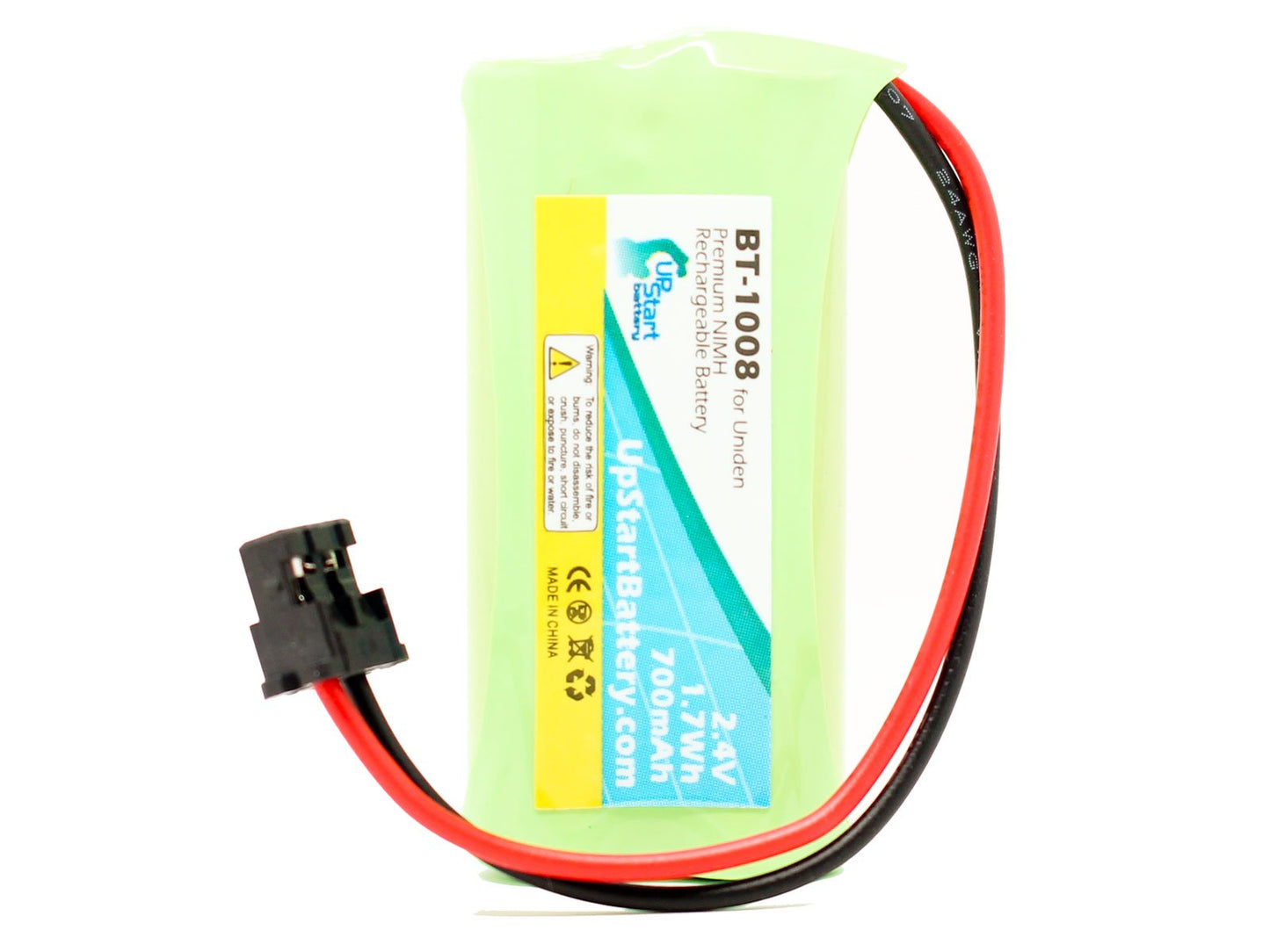 3X Pack - BT-1008 Battery for Uniden D1780, D1680-4, D1680, D1660, D1760 Cordless Phones (700mAh, 2.4V, NI-MH)