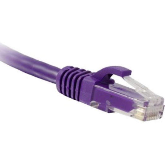 ENET Cat6 Purple 35 Foot Patch Cable with Snagless Molded Boot (Utp) High-Qualit