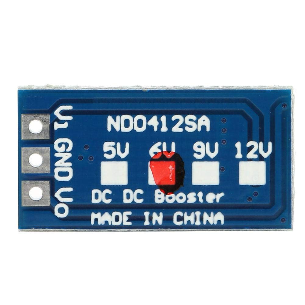 2Pcs DC-DC Regulator Module Step-up Module Boost Converter for LED Motor 7W 2.6-5.5 to 5V/6V/9V/12V ND0412SA(5V)