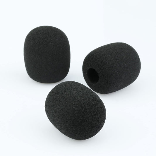 LEFXMOPHY Foam Replacement for HyperX Cloud II/Alpha/Alpha S/Mix/Core Gaming Headphone/Cloud Chat Headset Microphone Pop Filter Cover, 3 Pack
