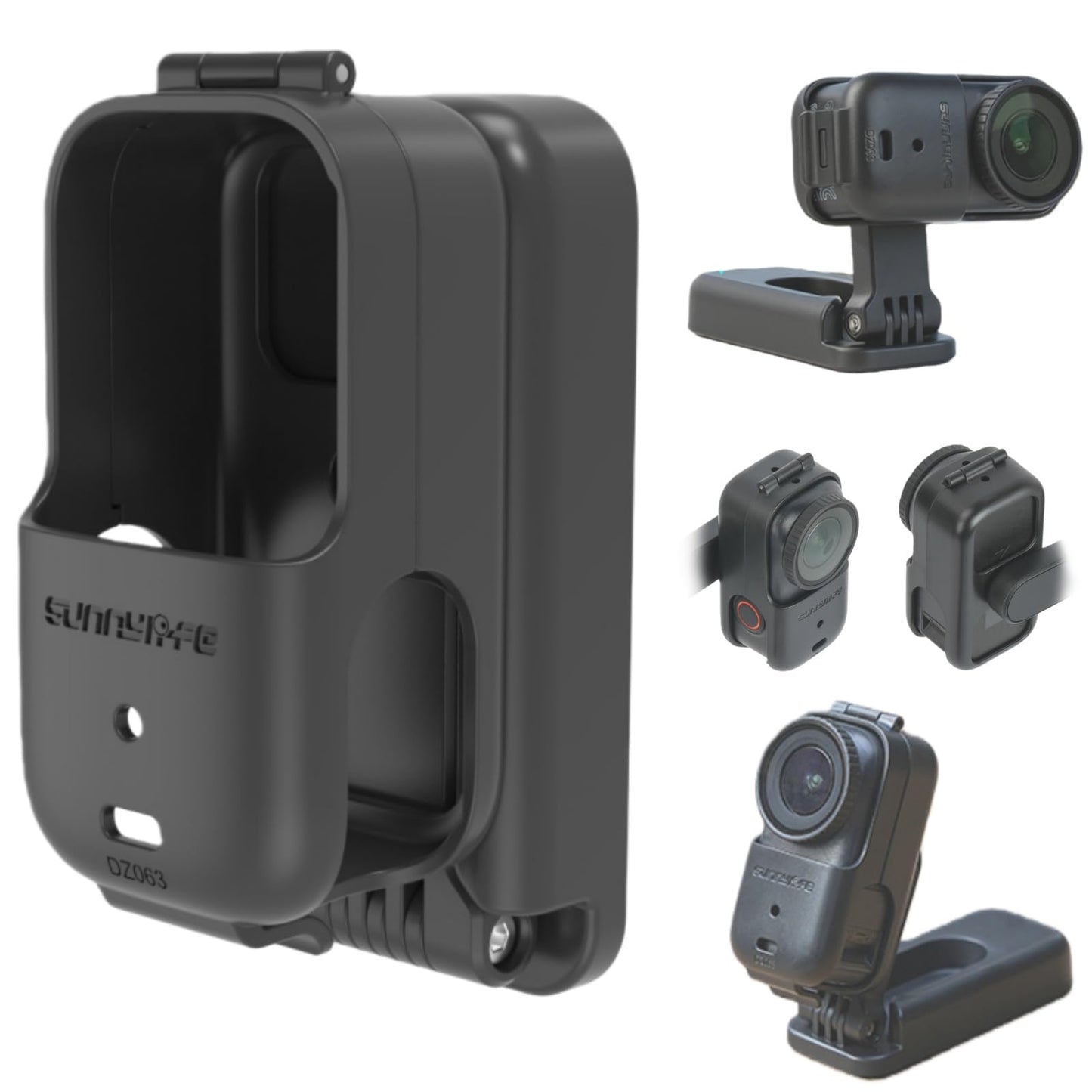 Honlyn Magnetic Mount Stand Compatible with DJI Osmo Nano, 360° Adjustable Camera Holder, Multifunction Accessories Expansion Adapter Bracket for Osmo