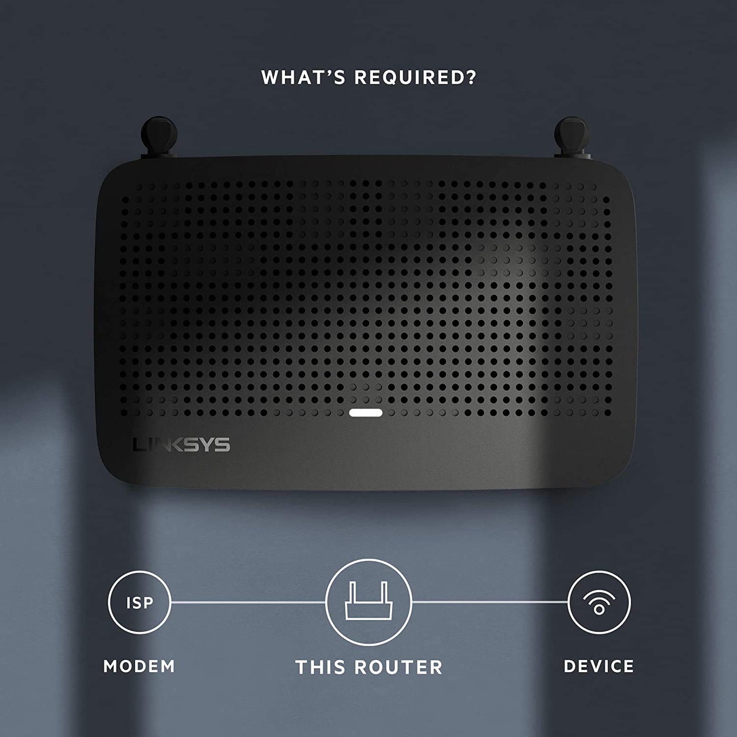 Linksys Mesh Wifi 5 Router, Dual-Band, 1,200 Sq. ft Coverage, Supports Guest WiFi, Parent Control,12+ Devices, Speeds up to (AC1300) 1.3Gbps - MR6350