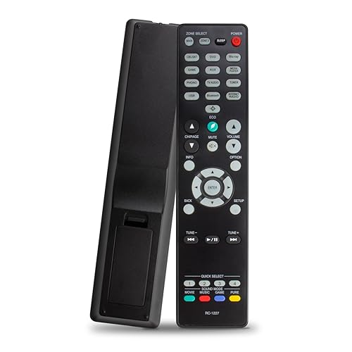 RC-1227 Remote Control for Denon AV Receiver Remote Replacement AVR-X1500H AVR-X1600H AVR-X1700H AVR-S750H AVR-S740H AVR-X2100W AVR-X2600H AVR-S920W