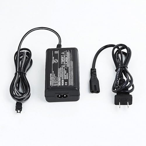 AC Wall Battery Power Charger Adapter for Sony Camcorder DCR-SR67 E DCR-SR68 E