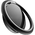 Pokanic Cell Phone Metal Ring Holder Finger Grip Stability Kickstand 360° Rotation Adjustable Collapsible Compatible with Apple iPhone, Samsung