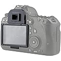 STSEETOP Screen Protector for Canon 6D with Clip-On Frame - Shatterproof Snap Installation, No Adhesive or Bubbles, Anti-Scratch Edge Protection