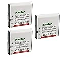 Kastar 3-Pack Battery NP-40 Replacement for Minolta NP-40 Battery, Minolta MN4K100Z 4K Ultra HD, Minolta MN4K30NV 4K Ultra HD / 30 MP, Minolta