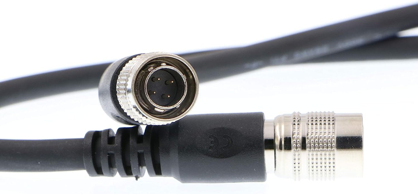 Uonecn Sound Devices Mixers Power Cable Hirose 4 Pin Male to Hirose 4 Pin Male Cord 39 inches