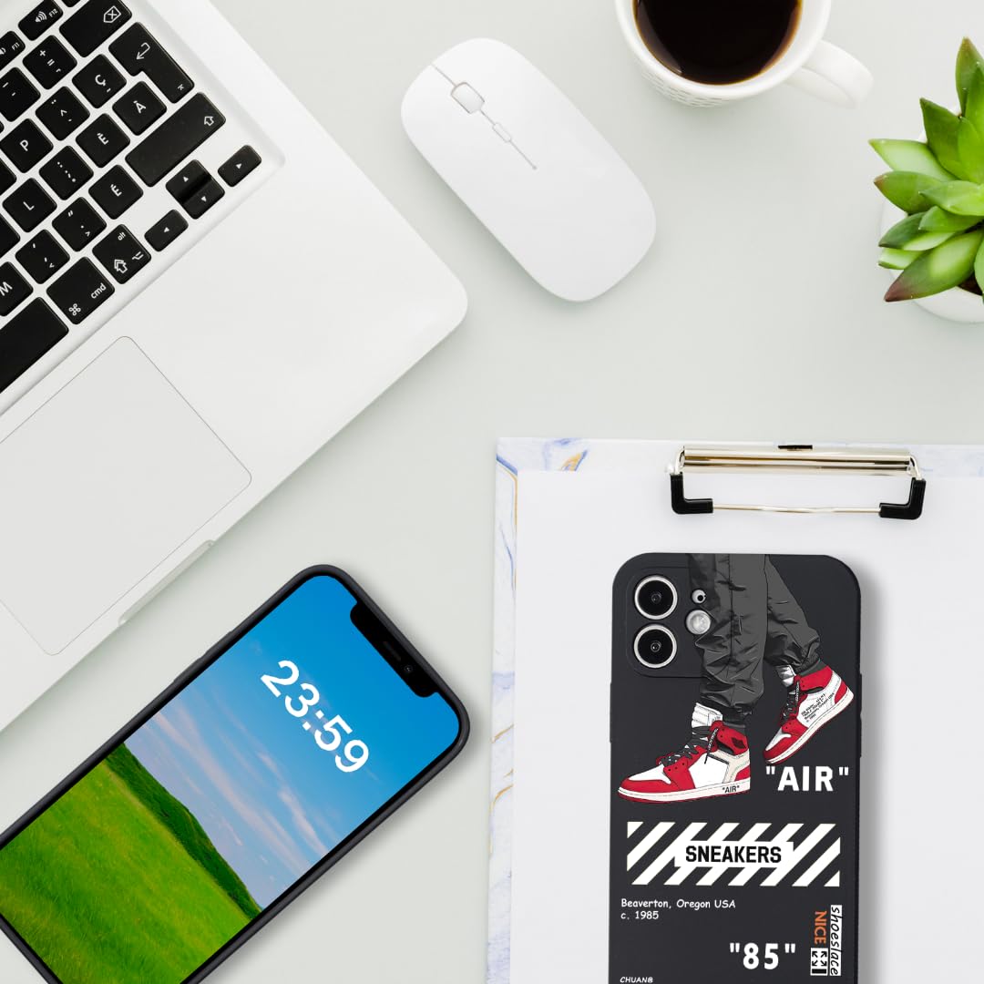 CHBSHENG Cool Phone Case for iPhone 15 Pro Case for Boys Men Street Design Aesthetic Shockproof Basketball Sneaker Sports Designer Cases Compatible