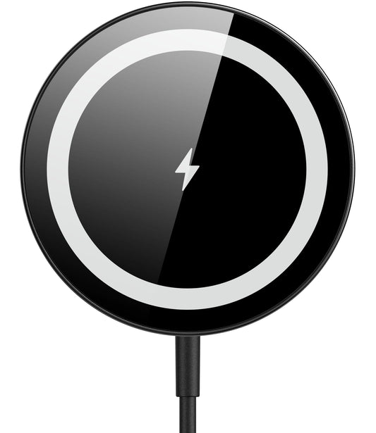 for Mag-Safe Charger, Magnetic Wireless Charger Made for iPhone 17/17 Pro/17 Pro Max/Air/16/15/14/13/12 Series, Mag Safe Charging Pad for AirPods Pro