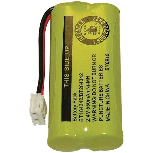 JustGreatDealz Battery BT184342 / BT28433 / BT284342 / BT18433 / BATT-6010/8300 / 89-1326-00-00 / CPH-515D Compatible with Vtech Telephones (1-Pack)