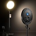 UBeesize Professional Ring Light with Stand, Phone Holder & Remote - 6500K Full-Screen LED Lighting for Makeup, Photography, Studio, Barber, and Live