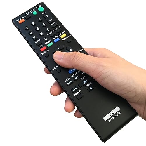 Universal Replacement Remote Control for Sony B102A RMT-B103A RMT-B104A RMT-B108P RMT-B121P BDP-N460 BD Blu-Ray DVD Player