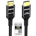 Etseinri 10K 8K 4K HDMI Cable 13ft, Certified 48Gbps Ultra High Speed HDMI® Cable 4K@120Hz 8K@60Hz eARC HDCP 2.2&2.3 Dynamic HDR D.olby Atmos