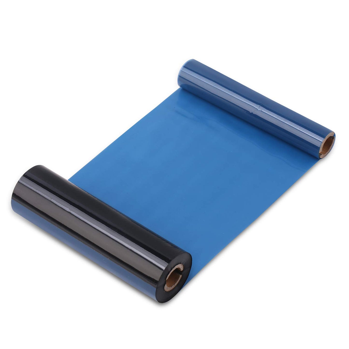 CYTTR 4.33" x 244' Thermal Transfer Ribbon - 1 Roll. Resin Thermal Transfer Ribbon 1/2 inch core Ink Out for Zebra Eltron Datamax Zebra GC420t GK420t