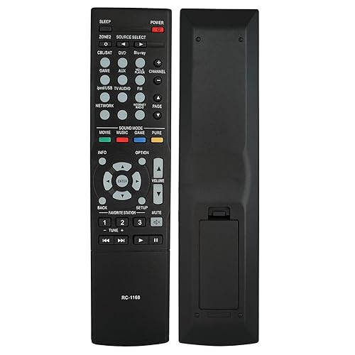 Replaced Remote Control Compatible for Denon AVR-1913 AVR-2113CI AVR-E400 Home Theater AV Receiver System