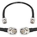 XRDS -RF 12G SDI Cables 1FT, SDI Video Cable 3G/6G/12G 75ohm BNC Male Cable Supports HD-SDI/3G/6G-SDI/4K for Video Security Camera SDI Converter