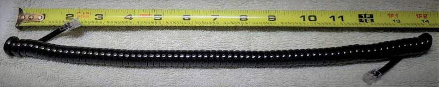 Black 9 Ft Short Handset Cord Compatible with AT-T Landline Phone Syn248 SynJ Synapse SB67118 SB67138 SB67148 SB67158 SB35025 SB35031 SB67025 SB67030