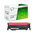 TCT 116A Magenta Toner Cartridge - Compatible Replacement for HP 116A W2063A Magenta Works with HP Color Laser 150A 150nw MFP178nw 179fnw Printers