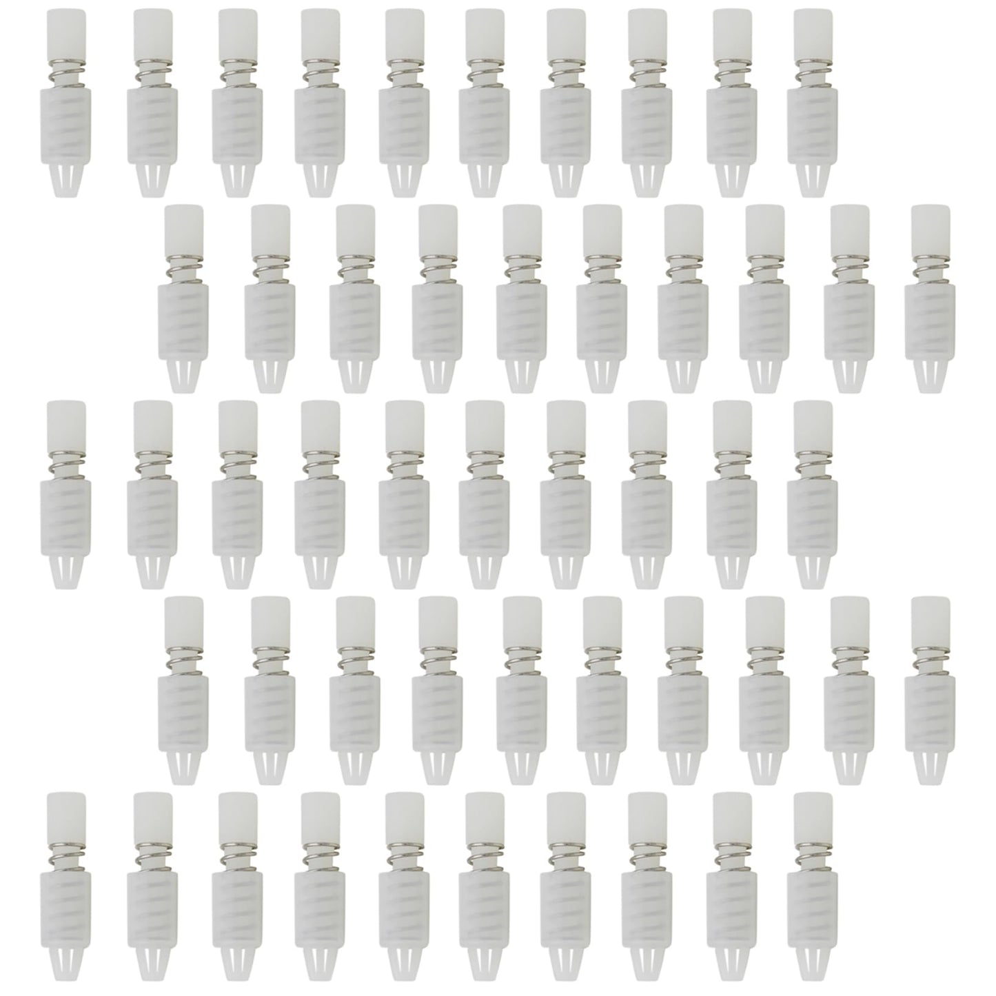 GENNEL 50pcs Heatsink Spring Rivet Fastener Push Pin Mounting Screw for PC GPU VGA Card Fan Northbridge Chipset Heatsink