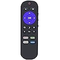 Remote Compatible with All Hisense Roku TV, Universal for Hisense Smart Built-in Roku TV Remote Control with Netflix, Hulu, and VUDU