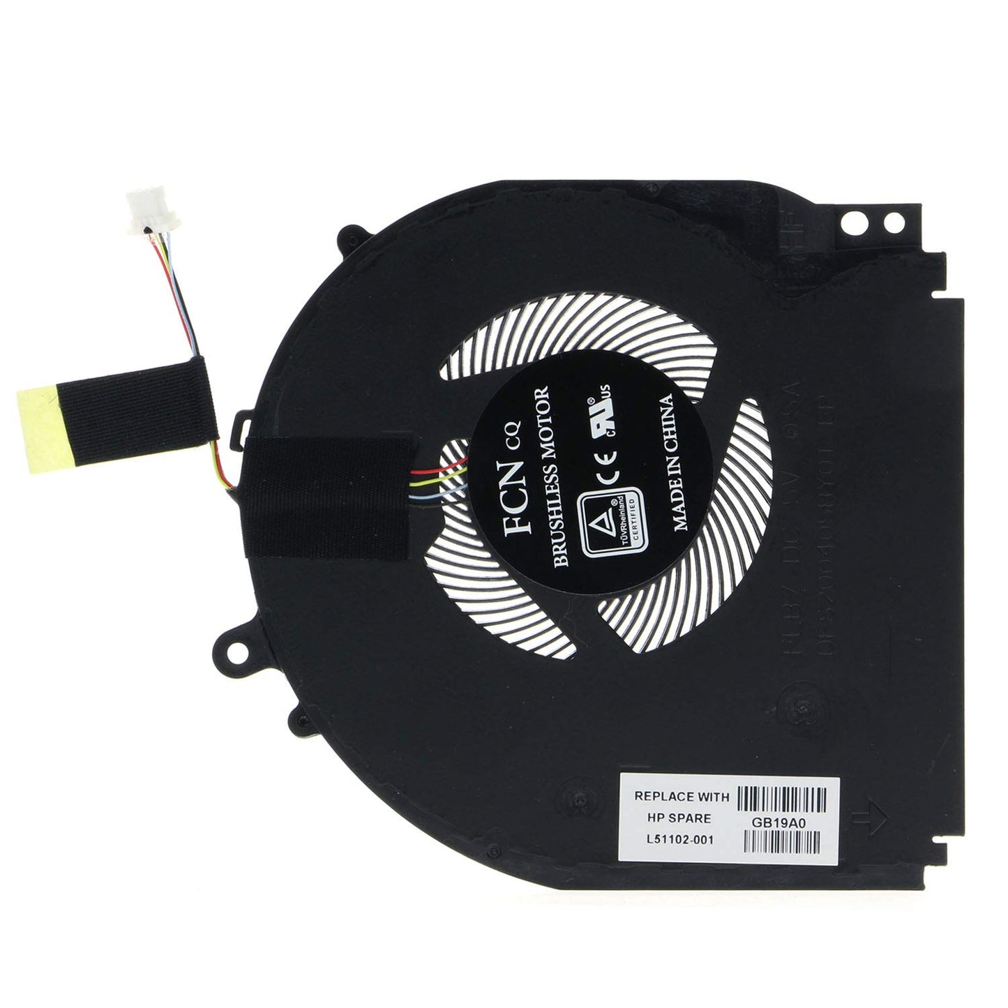 Replacement CPU Cooling Fan for HP Pavilion X360 14-DH 14-DH1036TX 14-dh1021nr 14-dh2011nr 14-dh2051wm 14M-DH 14m-dh0001dx 14M-DH0003DX 14M-DH1003DX