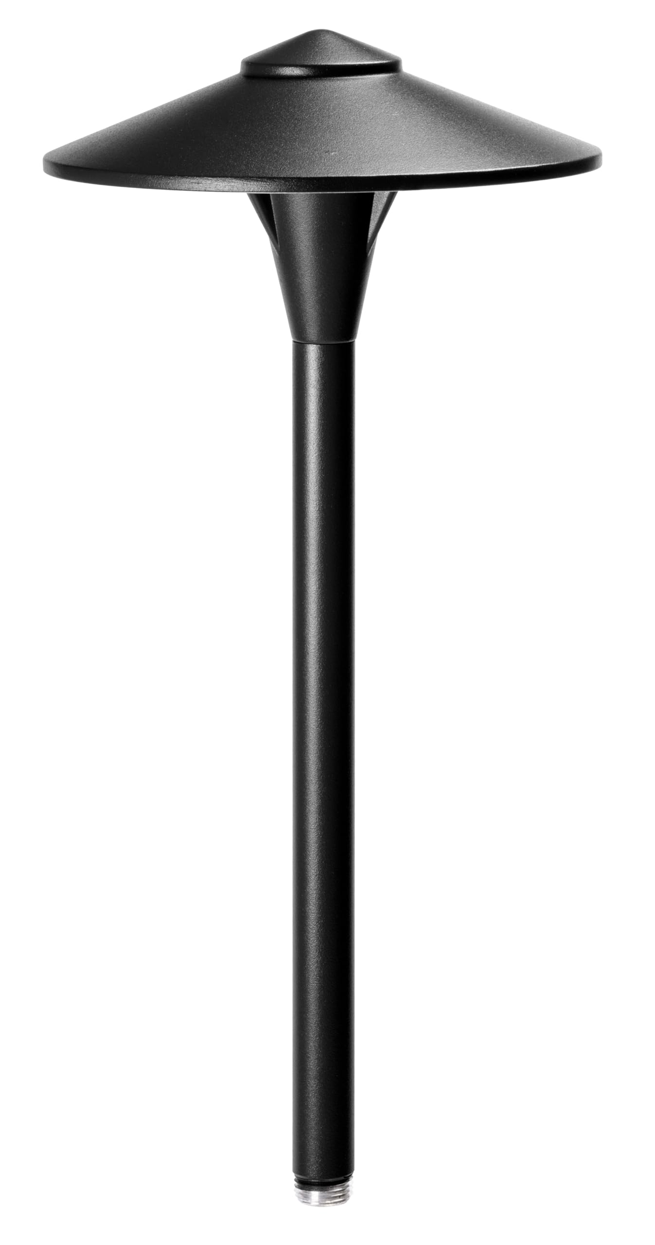 SPW Vista Professional Outdoor Lighting PR-4704-B-2.5-W-T3 Path Light with Aluminum Housing & Black Finish (Includes 2950K 2.5W T-3 LED Lamp Bulb)