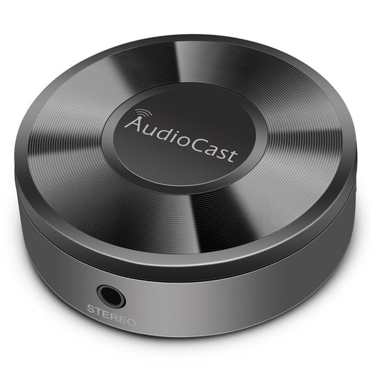 ACEMAX M5 AudioCast Wi-Fi Wireless Audio Transmitter Adapter - AirPlay/DLNA/UPnP Streaming to Speakers, 2.4G Wi-Fi Multi-Room Music Cast, Spotify