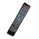 Replaced Remote Control Compatible for Samsung BN5901179B UN55H7150AF UN60H7100AFXZA UN60H7150AF UN75HU8500FXZA Smart LED HDTV Without 3D Button