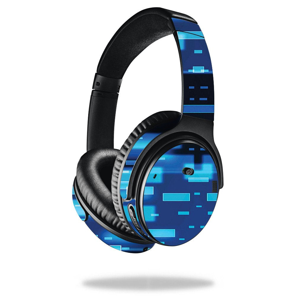 MightySkins Skin Compatible with Bose QuietComfort 35 Headphones - Space Blocks | Protective, Durable, and Unique Vinyl Decal wrap Cover | Easy…