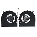 Replacement CPU&GPU Cooling Fan for Razer Blade 15 RZ09-02886 RZ09-0288 RZ09-0301 RZ09-03018E52 RZ09-03017EM2 Blade 15 Advanced RZ09-0330 Model 2020