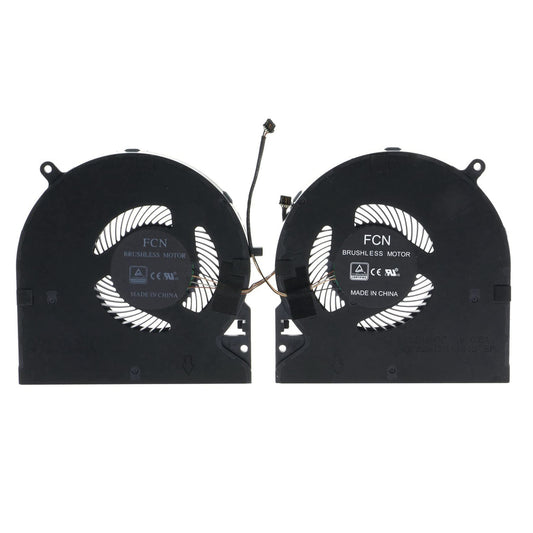 Replacement CPU&GPU Cooling Fan for Razer Blade 15 RZ09-02886 RZ09-0288 RZ09-0301 RZ09-03018E52 RZ09-03017EM2 Blade 15 Advanced RZ09-0330 Model 2020