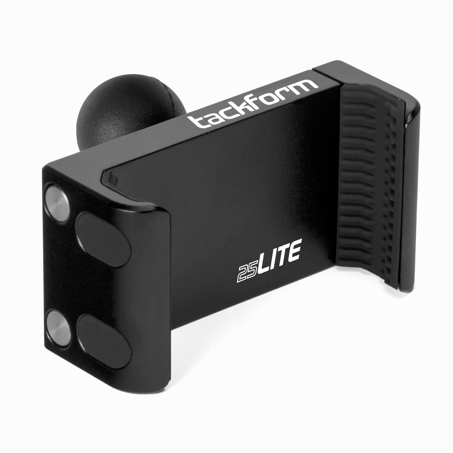 Tackform Enduro 25LITE Phone Holder - Spring Tension Optimized for in Vehicle Use, Truck and Fleet, Rock Crawling | 1" / B-Sized / 25.4mm Rubber Ball