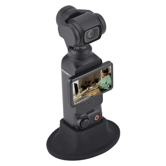 BRDRC Pocket 3 Stand Base Mount, Desktop Support Bracket Stable Non-Slip Support Expansion Adapter for DJI Osmo Pocket 3 Creator Combo Handle