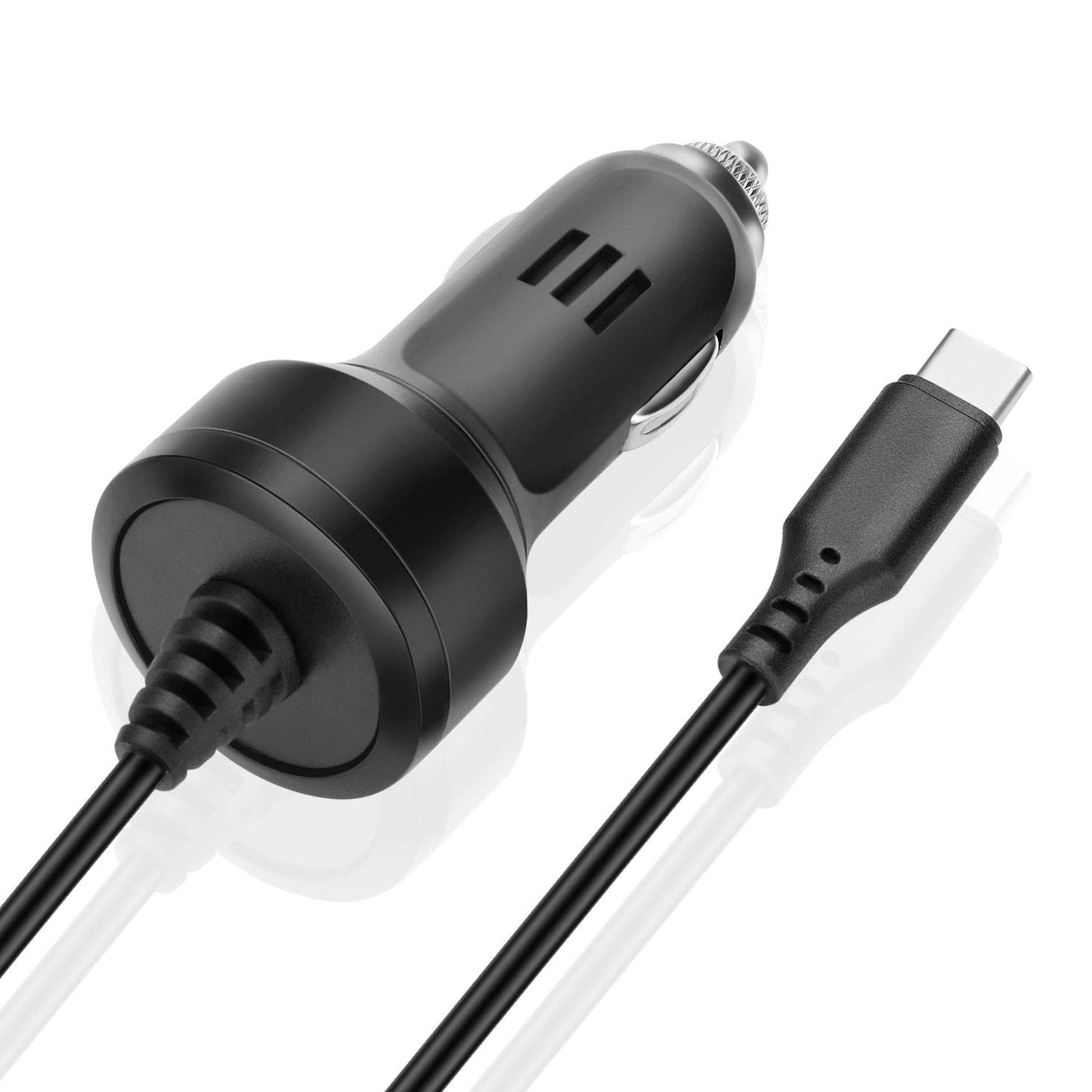 OSTENT USB Type-C Car Charger Power Supply Adapter for Nintendo Switch Console